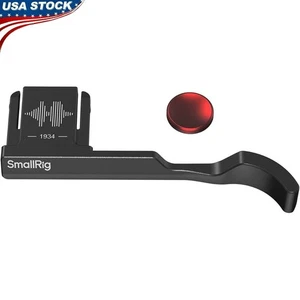 Ergonomic Hot Shoe Cover Thumb Grip FUJIFILM X-M5 W/ Shutter Release Button New - Picture 1 of 28