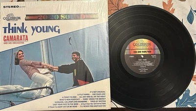 Camarata Orchestra ~ Think Young LP ~ Yardbirds~Kinks~Rolling Stones~Lesley Gore - Imagem 1 de 2