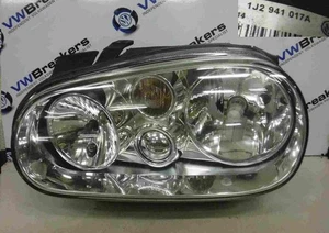 Volkswagen Golf MK4 1997-2004 Passenger NSF Front Headlight No fog - Picture 1 of 2