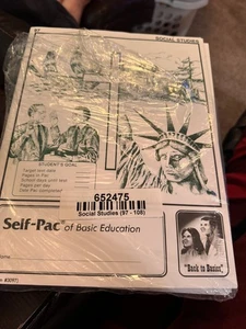 Self-Pac Social Studies 97-108 Student book and Answer Key - Bild 1 von 2