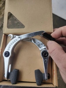 Odyssey Springfield BMX U Brake - silver + Front Brake Mod - Picture 1 of 1