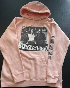 Boyz In The Hood Pink Hoodie Unisex Medium 2021 Ice Cube and Cuba Gooding Jr. - Bild 1 von 10