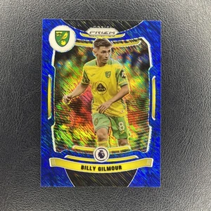 Billy Gilmour 2021-22 Panini Prizm Premier League #177 Blue Shimmer /8 Norwich - Bild 1 von 2