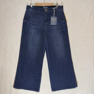 NWT Democracy “Ab”solution Skyrise Wide Leg Denim Jeans Women’s 16P Mold & Hold - Picture 1 of 12