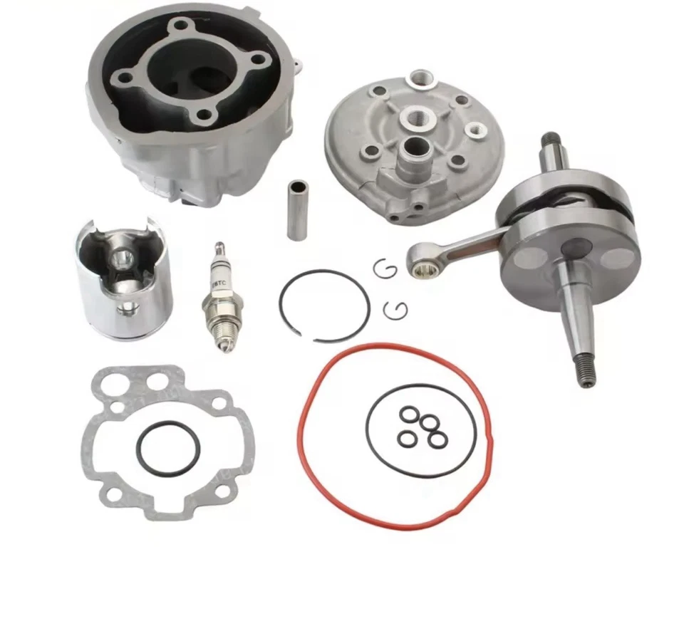 MaxiKit Cilindro Completo Monofascia 77cc Racing Sport Minarelli Am6 - Immagine 1 di 4