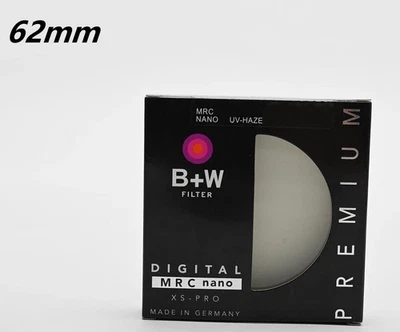 B+w Uv 62mm Filter Xs Pro Mrc Nano Haze Protective Bw Ultra Thin Camera Lens - Image 1 of 4