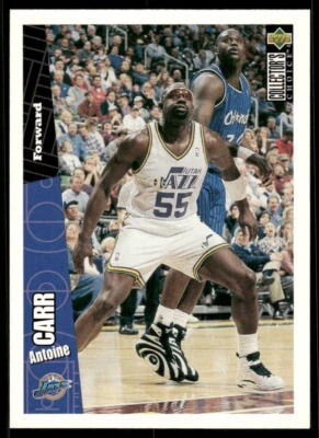1996-97 Collector's Choice #154 Antoine Carr - Image 1 of 2