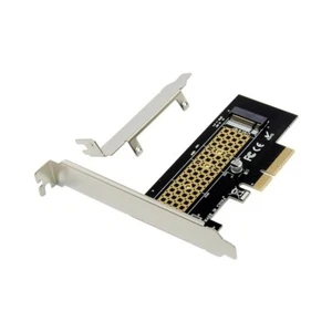 X-MEDIA M.2 NVMe NGFF M-Key SSD PCIe x4 Adapter Card with Aluminum Heatsink - Afbeelding 1 van 5