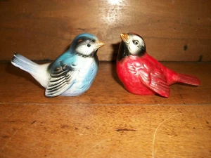 TWO BEAUTIFUL VINTAGE GOEBEL CV72-CV73 W. GERMANY BIRD FIQURINES VERY NICE - Bild 1 von 5