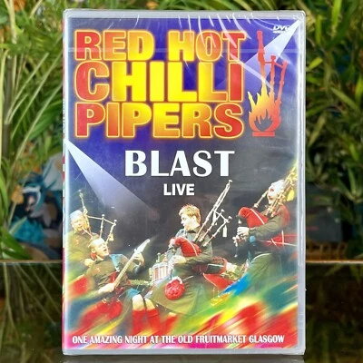 New RED HOT CHILLI PIPERS - BLAST LIVE Multi-Region DVD 2008 Rel Records Sealed - Image 1 of 2