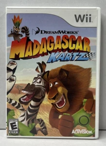 Madagascar Kartz (Nintendo Wii, 2009) con manual incluido - Imagen 1 de 3