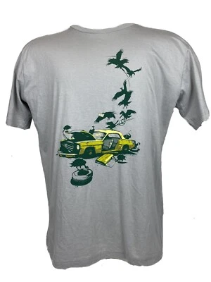 Camiseta gris XL Dead Pony para hombre 2XL Mustang diseño de buitres por humanos Foto 1 de 4