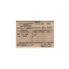 Mounted Rubber Stamp, Colony and Protectorate of Kenya, Game Department, Invoice