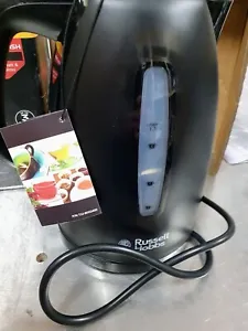 Russell Hobbs 3000W 1.7L Textures Plastic Kettle Black 21271 used great conditio - Picture 1 of 9