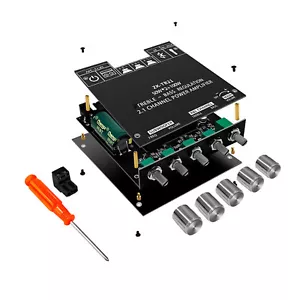 ZK-1002T/ZK-TB21 Bluetooth 5.0 Audio Power Amplifier Module 100W*2 50W*2+100W5e7 - Picture 1 of 22