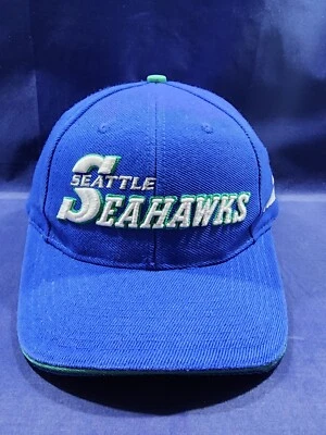 Vintage Seattle Seahawks PUMA Hat Blue Pro Line Adjustable Strapback Cap  Foto 1 de 4