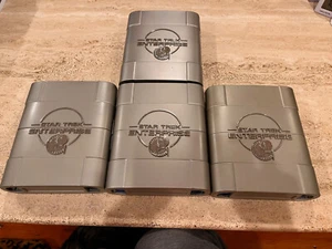 Star Trek Enterprise DVDs The Complete Series Seasons 1-4 Gray Hard Cases - Imagen 1 de 5