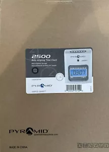 PAYROLL TIME CLOCK Pyramid Time Systems 2500 Auto Aligning & Top Loading Bundle - Picture 1 of 7