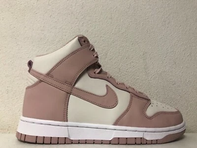 Nike Women's Dunk High Phantom Pink Oxford White DD1869-003 Size 7.5 - Image 1 of 4