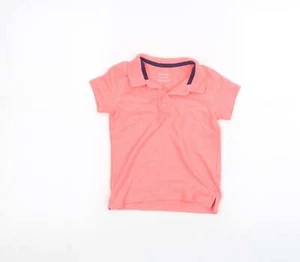 Primark Baby Orange Cotton Blend Polo Size 18-24 Months Collared - Picture 1 of 12
