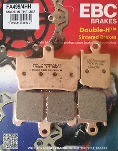 EBC/FA499/4HH Sintered Brake Pads (Front) for Honda VFR1200F 10-17 Manual & DCT - Picture 1 of 2