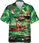 Drôle de chemise hawaïenne de pêche, drôle de chemise hawaïenne de pêcheur, pêche Aloha Hawa