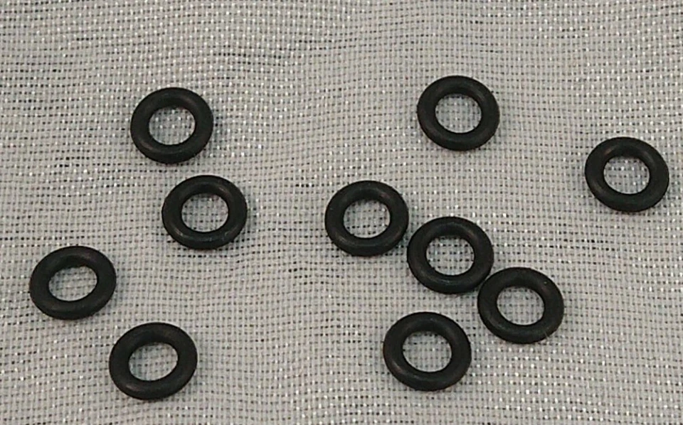 GENERIC 3/16" OD x 1/8" ID x 1/32" CS Buna-N 70 Nitrile O-Ring O-Rings Oring Qty: 10