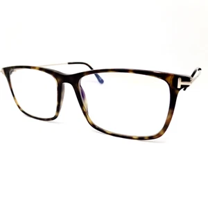 Tom Ford 5758 052 Havana Gold Blue Block New Authentic Frames - Picture 1 of 4
