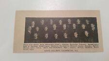 Knox College Prairie Fire Galesburg Illinois 1929 Football Team Picture