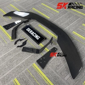Rear Trunk Spoiler Sport Wing Carbon Fiber For McLaren 540C 570S 570GT 2015-2020 - Picture 1 of 17