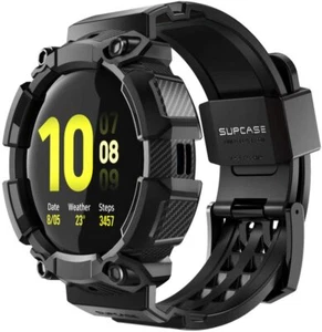 SUPCASE For Samsung Galaxy Watch Active 2 [44mm] Sporty Bumper Case Strap Bands - Picture 1 of 6