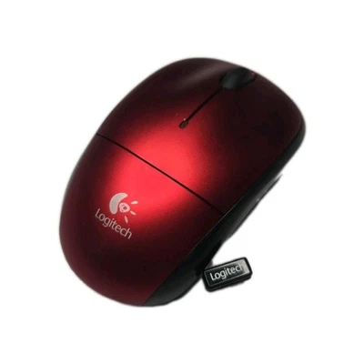 Logitech M215 Wireless Mouse Red Bluetooth Tested! Battery Included  - Image 1 of 2