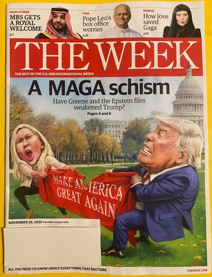 DONALD TRUMP the week POPE LEO disney/google LADY GAGA wicked META Todd snider Foto 1 de 4