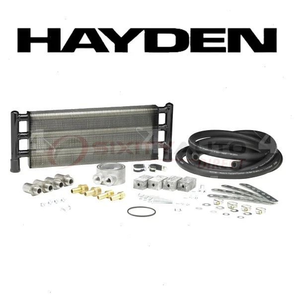 Hayden Engine Oil Cooler for 1960-1966 Toyota Tiara - Belts Cooling zi Foto 1 de 4