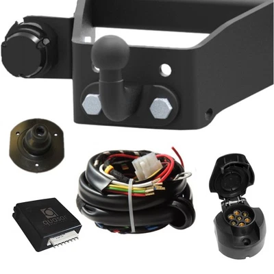 Für FORD Transit Connect 1 I 03-08 AHK Anhängerkupplung starr +E-Satz 7p - Bild 1 von 4