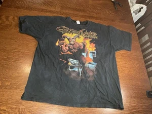 Vintage Ozzfest 2005 T Shirt Size 2XL - Very Good Condition - Genuine ANVIL - Picture 1 of 17