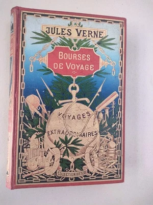 Jules Vernel Hetzel Bourses de voyage. Édition Au Globe Doré  - Photo 1/4