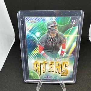2024 TOPPS UPDATE ELLY DE LA CRUZ STRATOSPHERIC STARS SSP RC - Picture 1 of 2