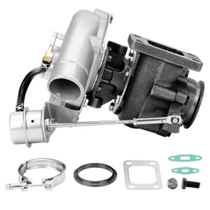 T3 T04e V-band Turbocharger Turbo .63 A/r W/ Internal Wastegate Universal - Foto 1 di 12