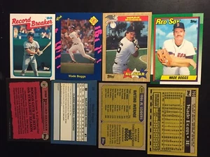 Wade Boggs 4 Cards - Picture 1 of 1