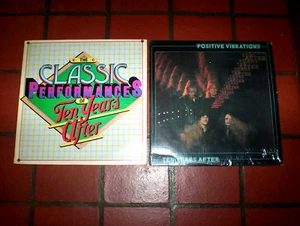 TEN YEARS AFTER ( 2 ) LP lot: POSITIVE VIBRATIONS / CLASSIC PERFORMANCES vg++ - Picture 1 of 1