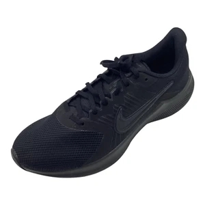 Scarpe da ginnastica Nike uomo nere in tessuto Downshifter 11 running taglia UK 9,5 usate una volta - Foto 1 di 10