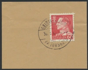 FAROE ISLANDS. Frederik IX. 60 Øre. SØLDARFJØRDUR PR. TORSHAVN piece (PH1616) - Picture 1 of 1