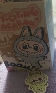 POP MART LABUBU The Monsters Exciting Macaron Plush Dolls Toy Figures Keychain - Picture 1 of 1