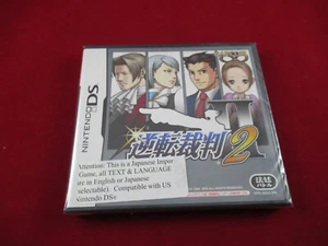 Gyakuten Saiban 2 Phoenix Wright Ace Attorney Justice For All Nintendo DS Japan - Picture 1 of 2