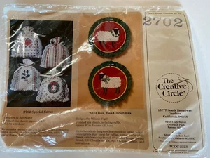 The Creative Circle #2702 Special Sacks Candlewicking Christmas - Picture 1 of 2