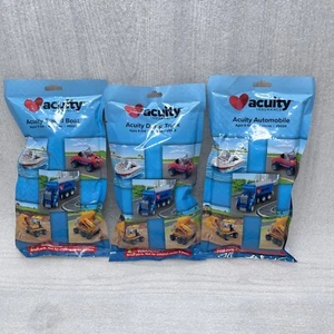 Acuity Insurance Vehicle Brick Building Toy Kits, Lot of 3, Boat Car Truck NEW - Picture 1 of 10