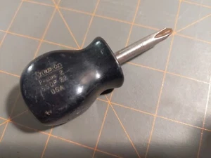 Vintage 1960s Snap-On Screwdriver SSDP-22 USA No.2 Phillips 3.25" L Contour Grip - Picture 1 of 2