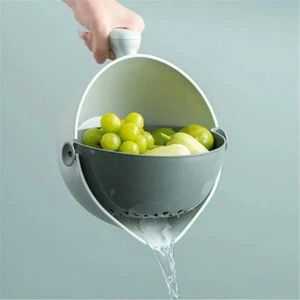 Colander Washing Bowl/Drain Basket for Fruits and Vegetables - Picture 1 of 9