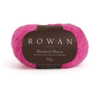 Rowan Brushed Fleece Alpaca Merino Chunky Knitting Crochet Yarn Wool All Colours - Picture 1 of 77